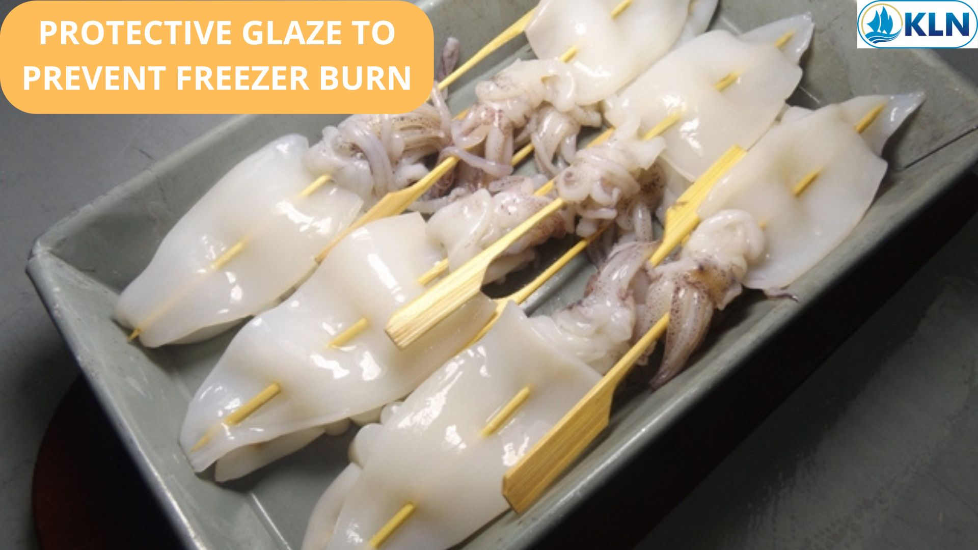 PROTECTIVE GLAZE TO PREVENT FREEZER BURN